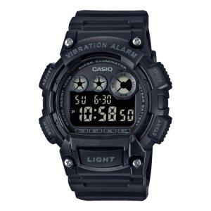 Casio Dijital W735H-1BV Casio Erkek Siyah | POECKF328
